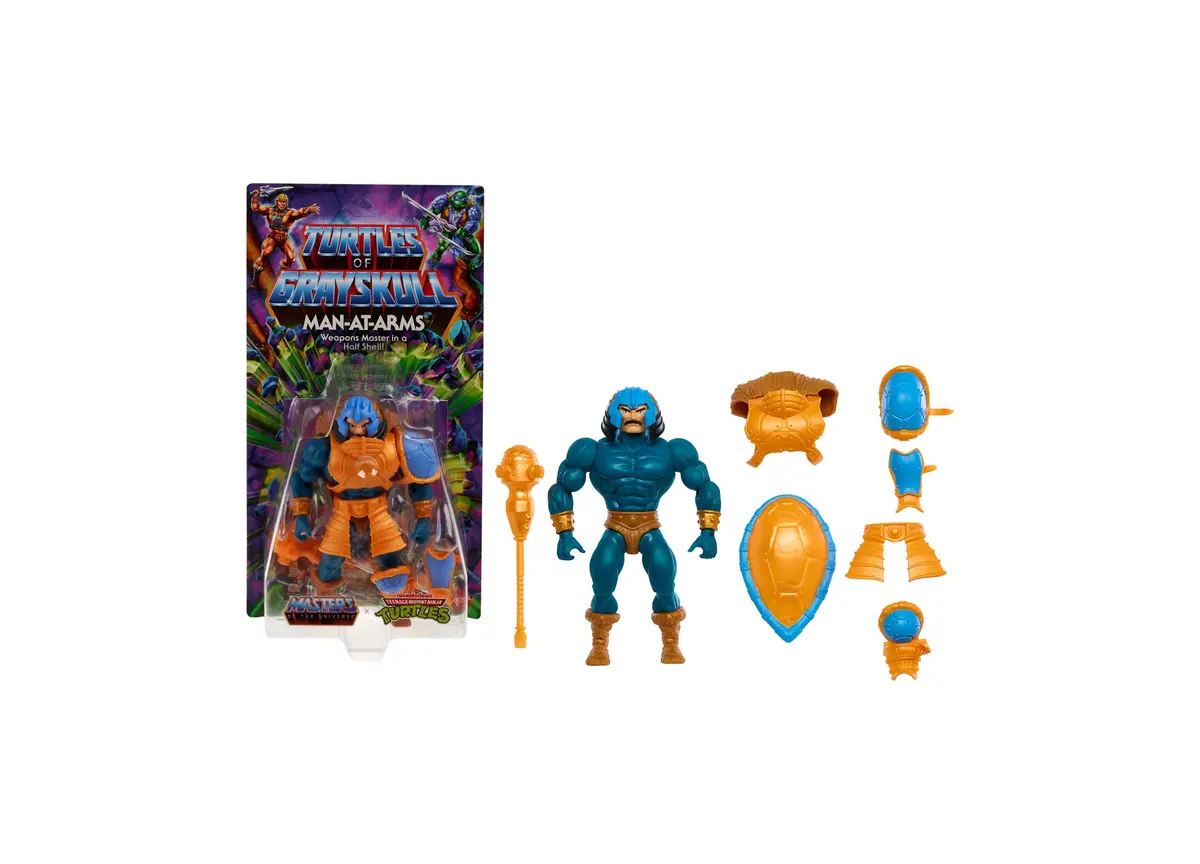 Masters Of The Universe Origins 5.5" Man-At-Arms Action Figure - Turtles Of Grayskull Edition 1