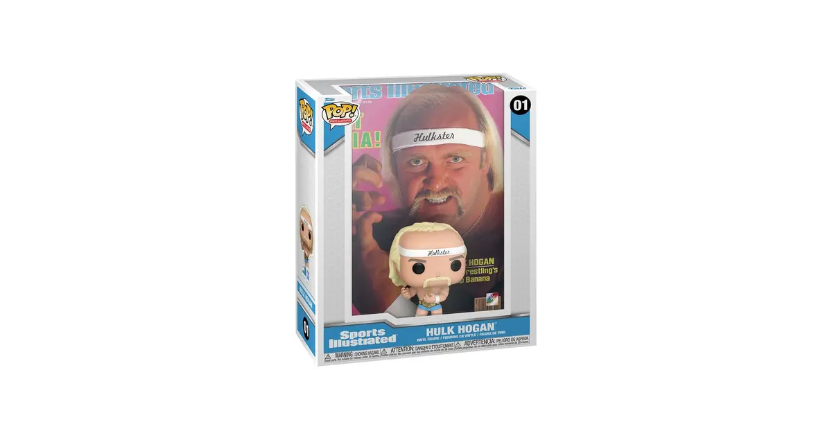 Funko Pop! Wwe Hulkster 4-Inch Vinyl Figure With Sports Illustrated Cover 1
