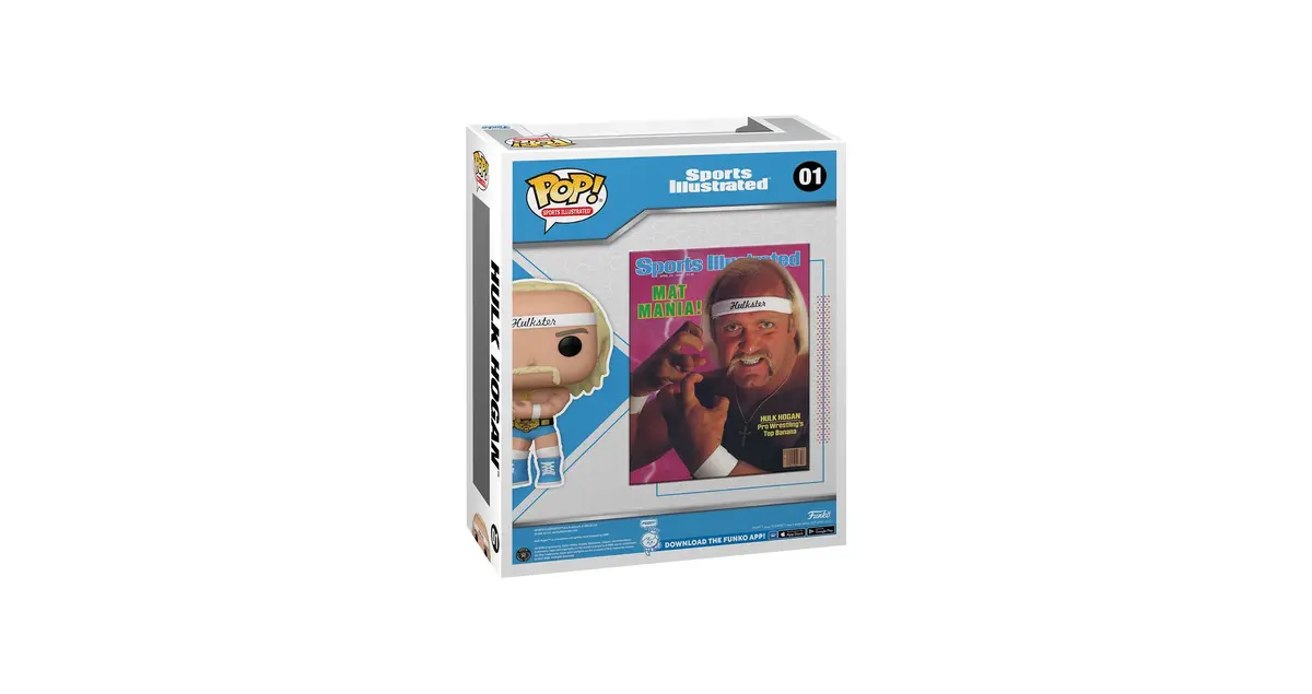 Funko Pop! Wwe Hulkster 4-Inch Vinyl Figure With Sports Illustrated Cover 2