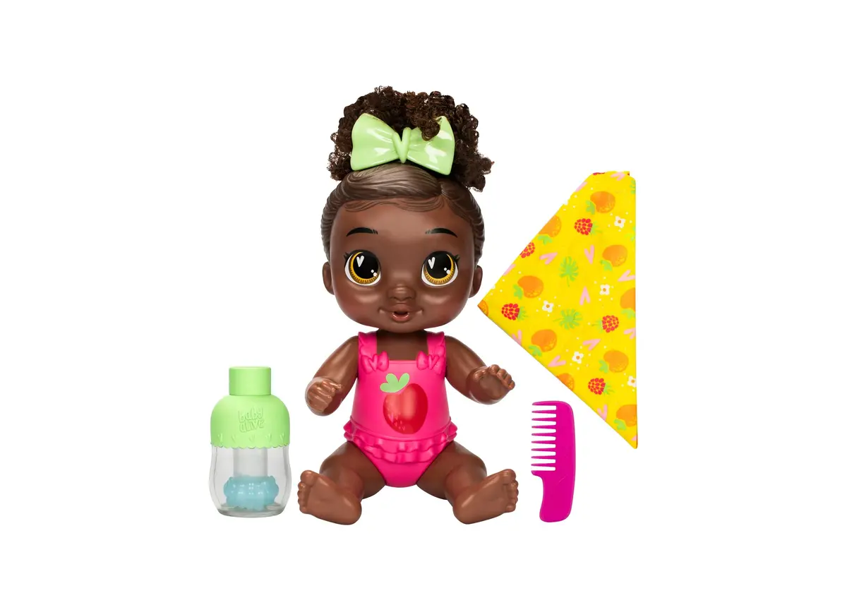 Baby Alive 11-Inch Shampoo Snuggle Berry Boo Doll Playset 1