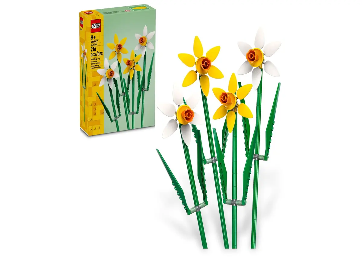 Lego® Daffodils 40747 Celebration Floral Building Set - 216 Pieces 1