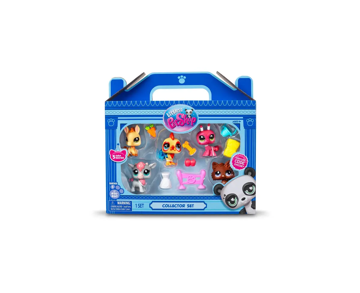 Littlest Pet Shop Farm Besties Collector Set - Gen 7 Bobble Head Pets 1
