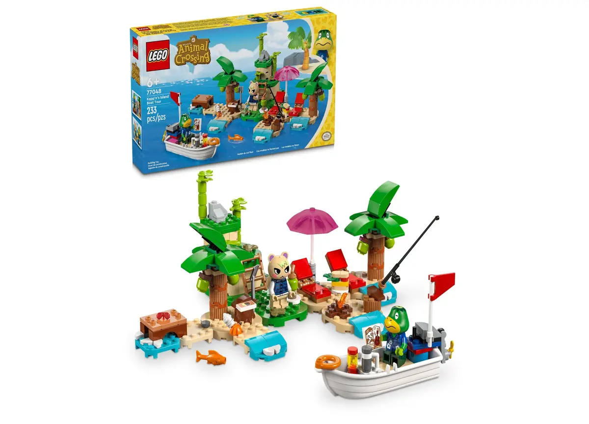 Lego Animal Crossing Kapp'n's Island Boat Tour Building Set, 233 Pieces 1