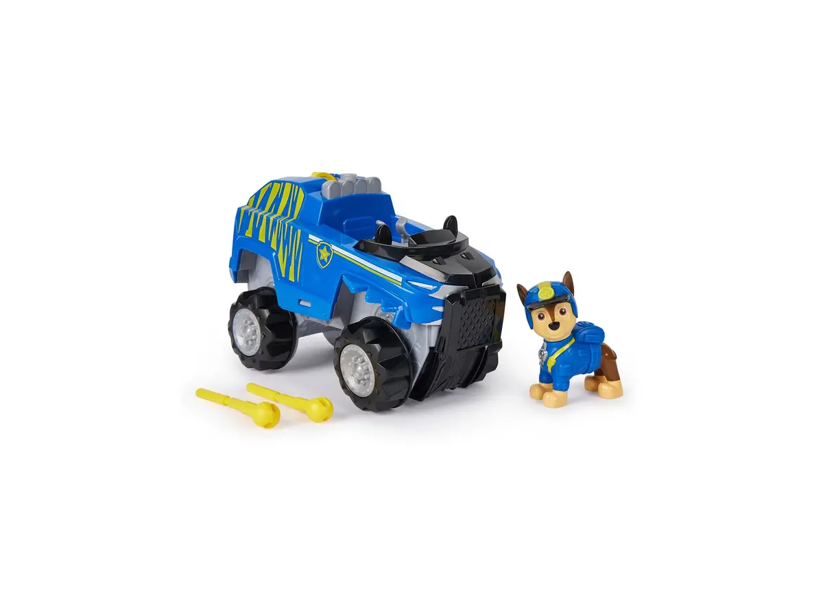 Paw Patrol Jungle Pups Chase Tiger Vehicle With Collectible Action Figure 1