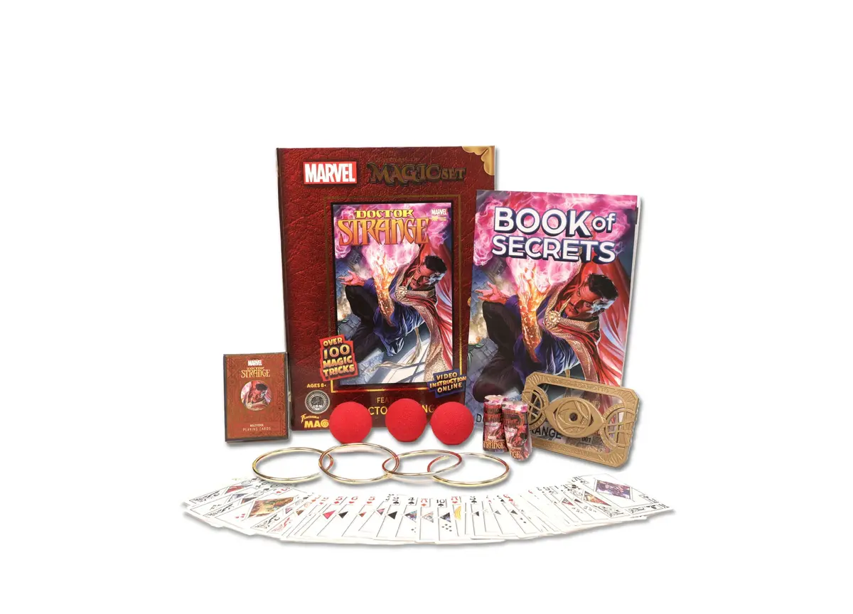 Fantasma Marvel Dr. Strange Magic Comic Book Set, Over 100 Magic Tricks 1