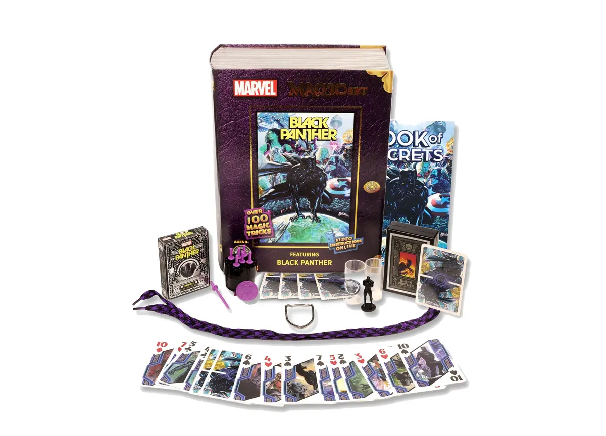 Fantasma Marvel Magic Comic Book Set Black Panther, Over 100 Tricks 1
