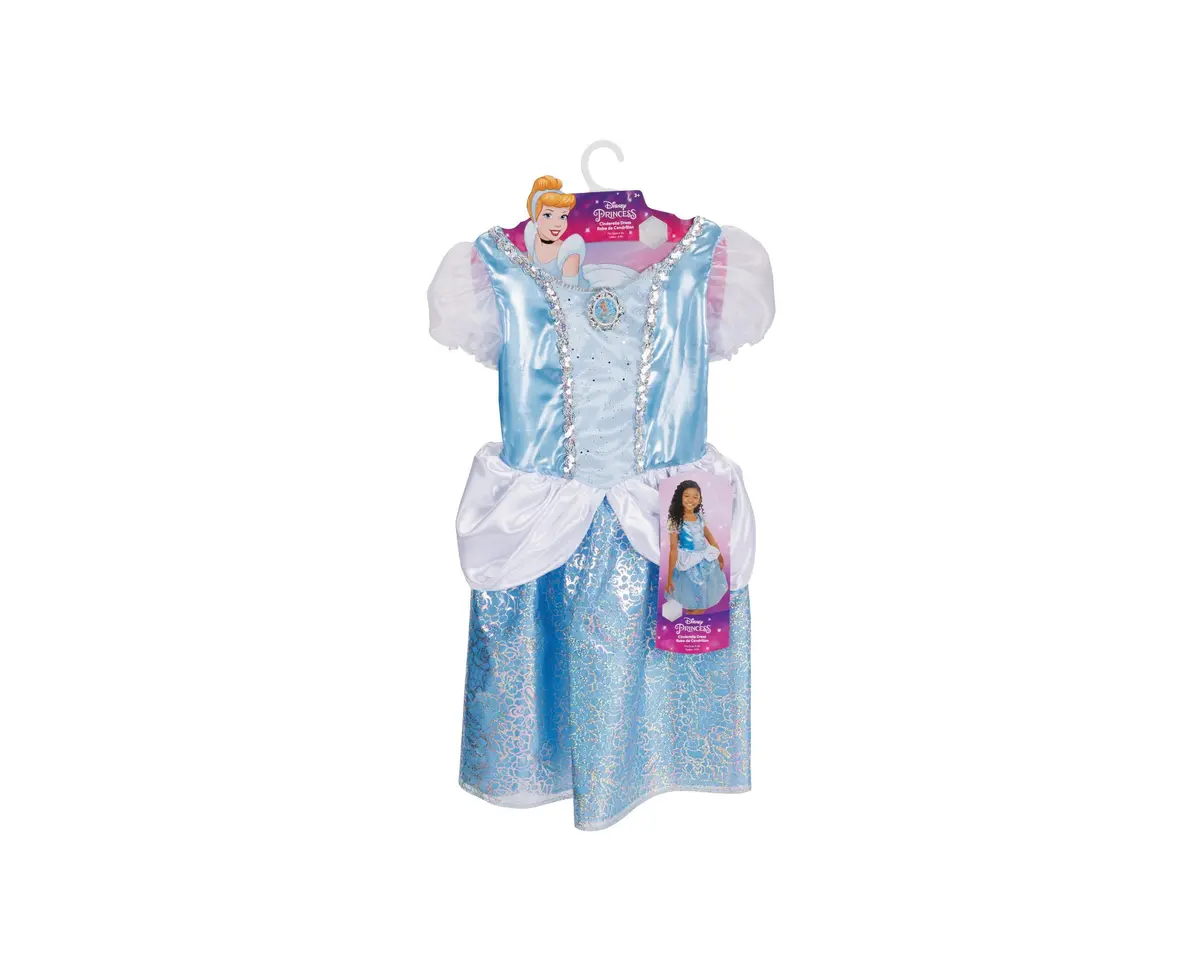 Disney Princess Cinderella Core Dress – Child Size 4-6X 1