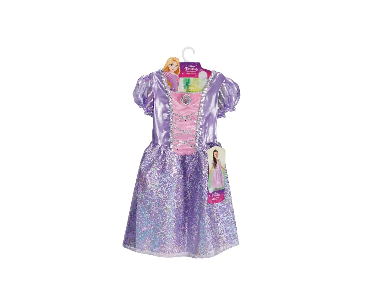 Disney Princess Rapunzel Core Dress - Child Size 4-6X 1