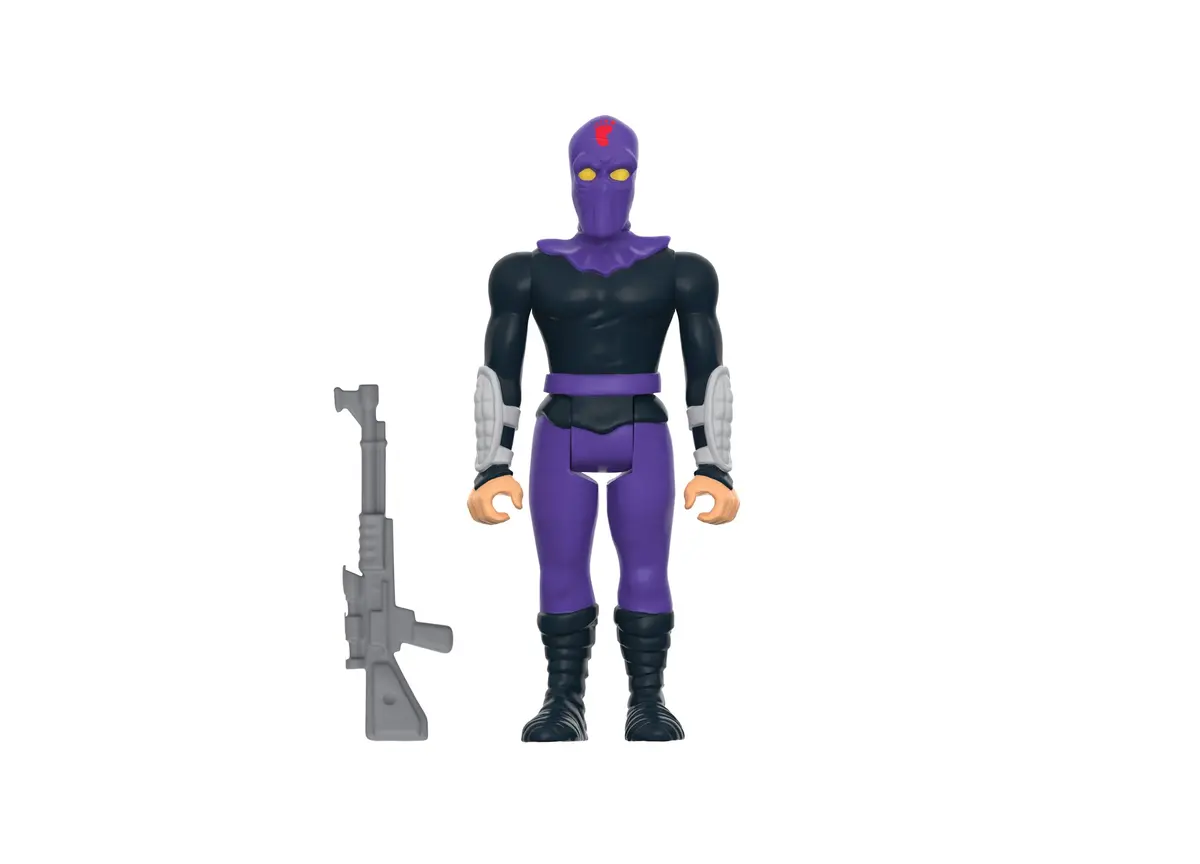 Teenage Mutant Ninja Turtles Reaction 3.75-Inch Foot Soldier Cartoon Figure 1