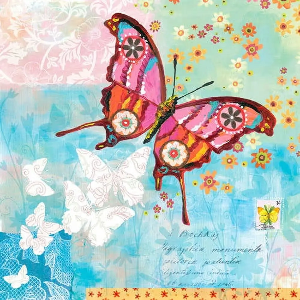 Oopsy Daisys Fanciful Flight Enchanted Butterfly Canvas Art 1