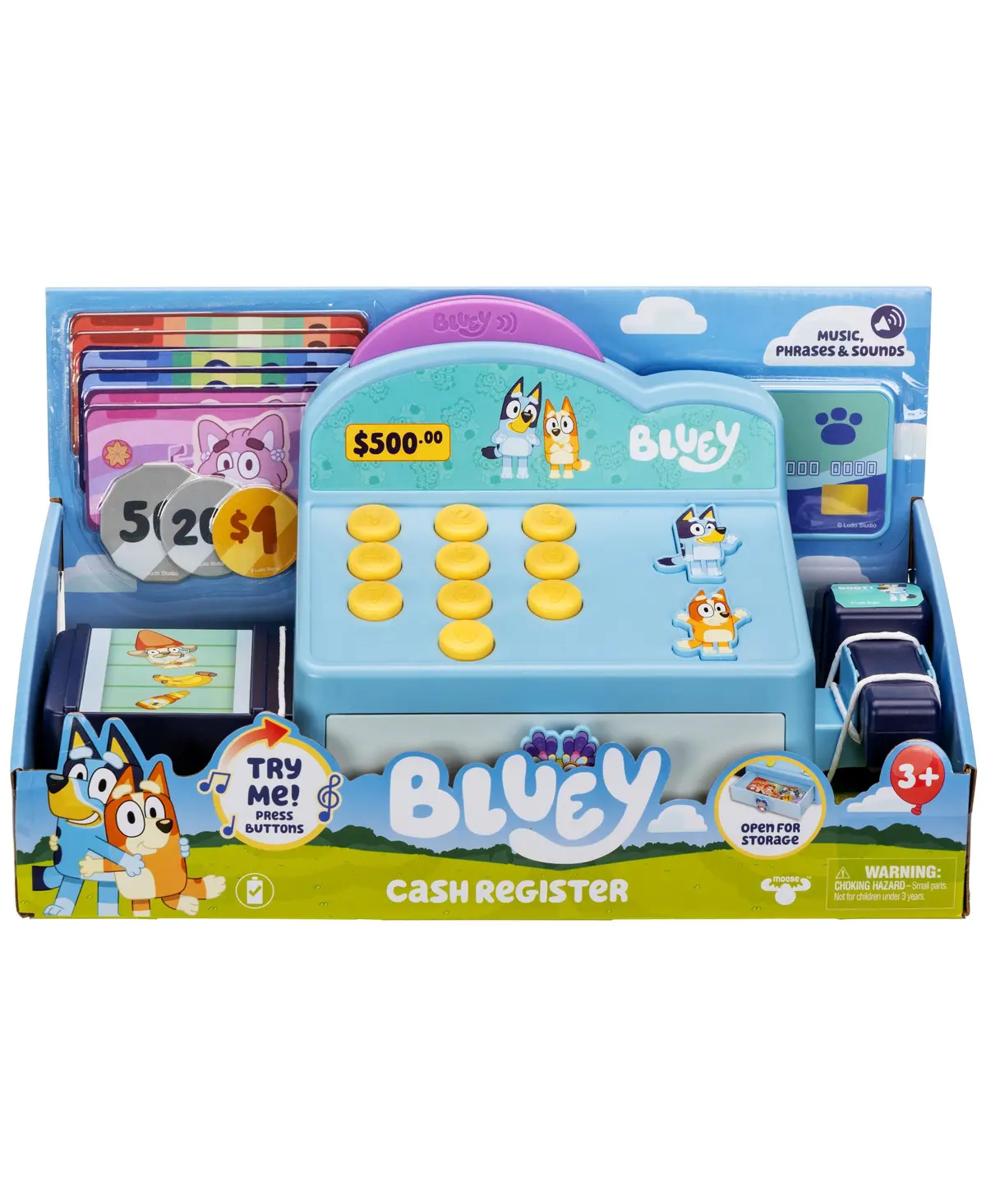 Bluey S11 Interactive Role Play Cash Register 1