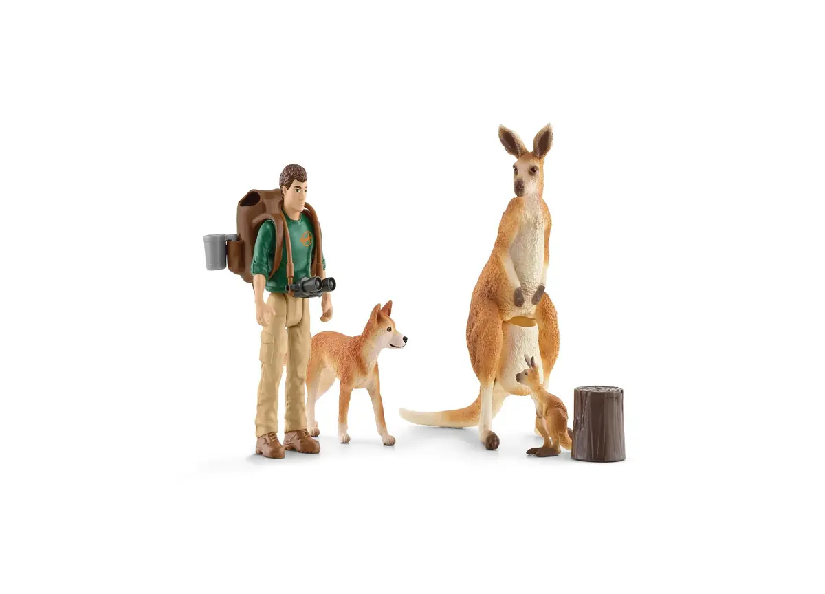 Schleich Wild Life: Outback Adventures 9-Piece Playset 1