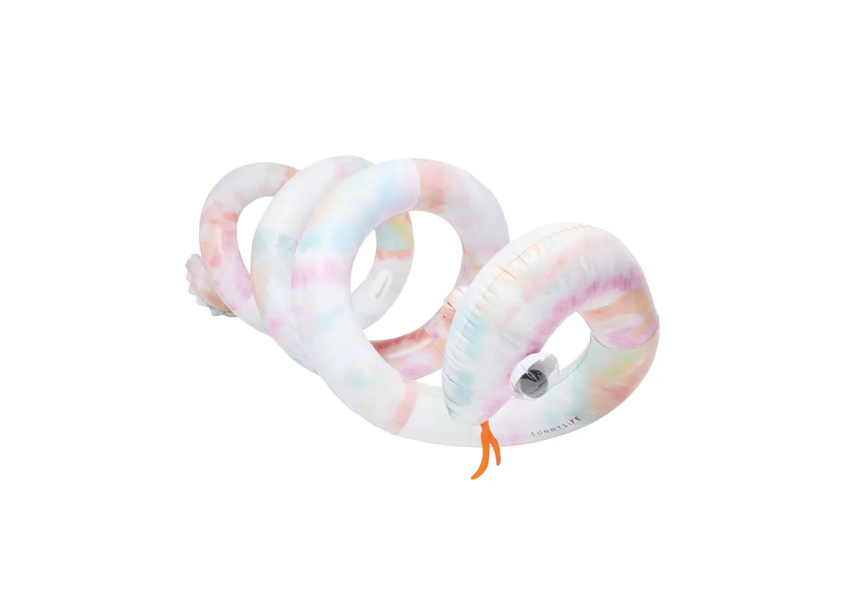 Sunnylife Giant Inflatable Noodle - Super-Sized Snake Pool Float 1