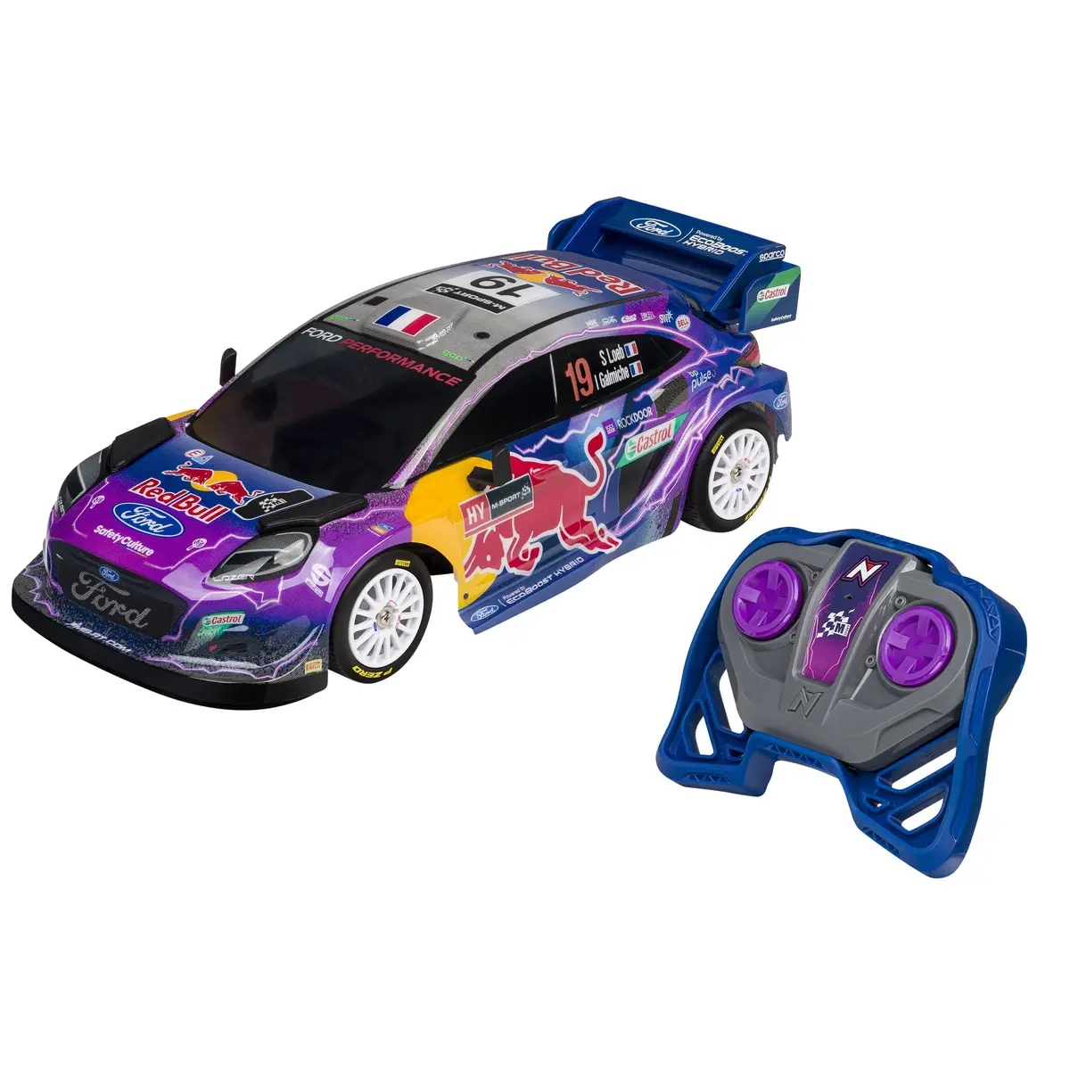 Nikko Rc 1:16 Rally Series Red Bull Racing Rc Car - High-Speed Drift Performance 1
