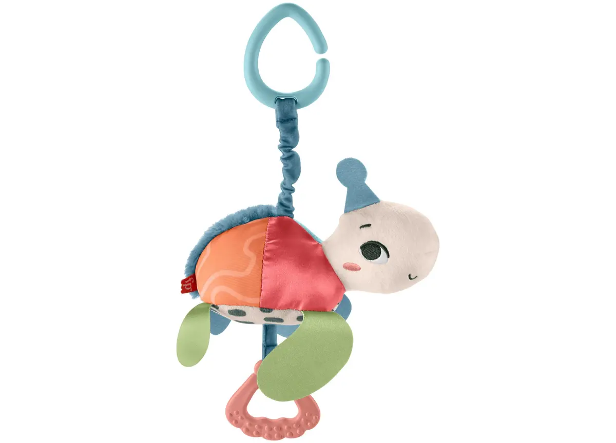 Fisher-Price Planet Friends - Sea Me Bounce Turtle Stroller Toy 1