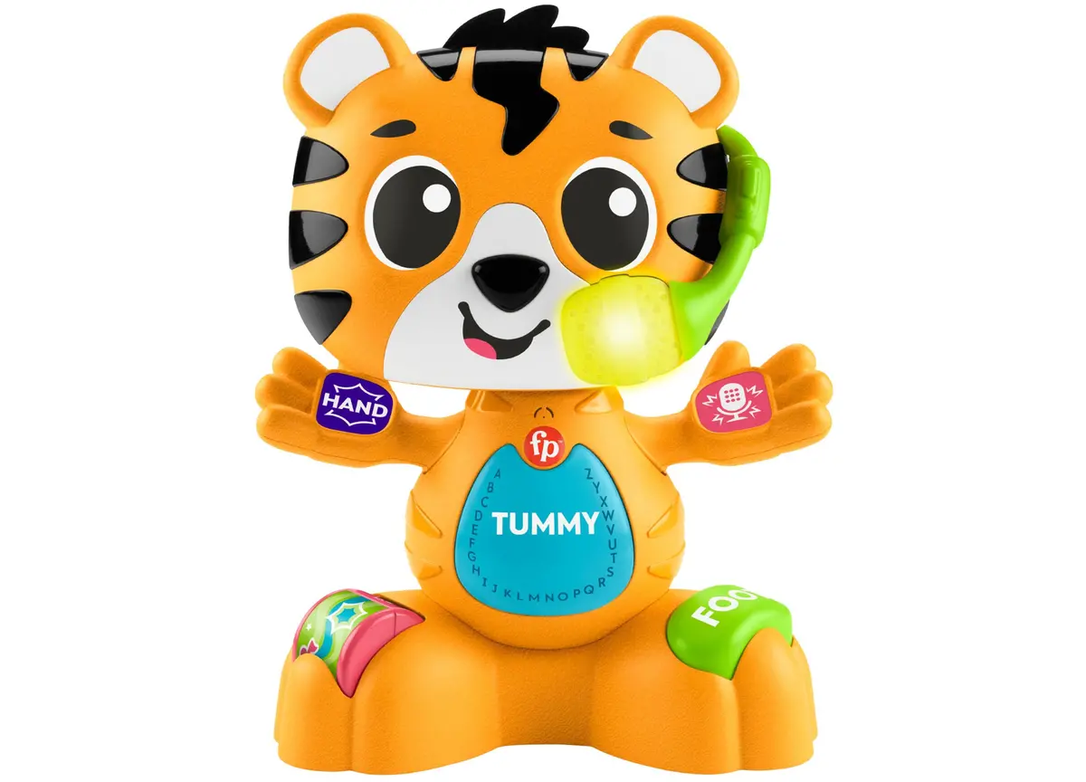 Fisher-Price Link Squad Bop Groove Tiger Interactive Learning Toy 1