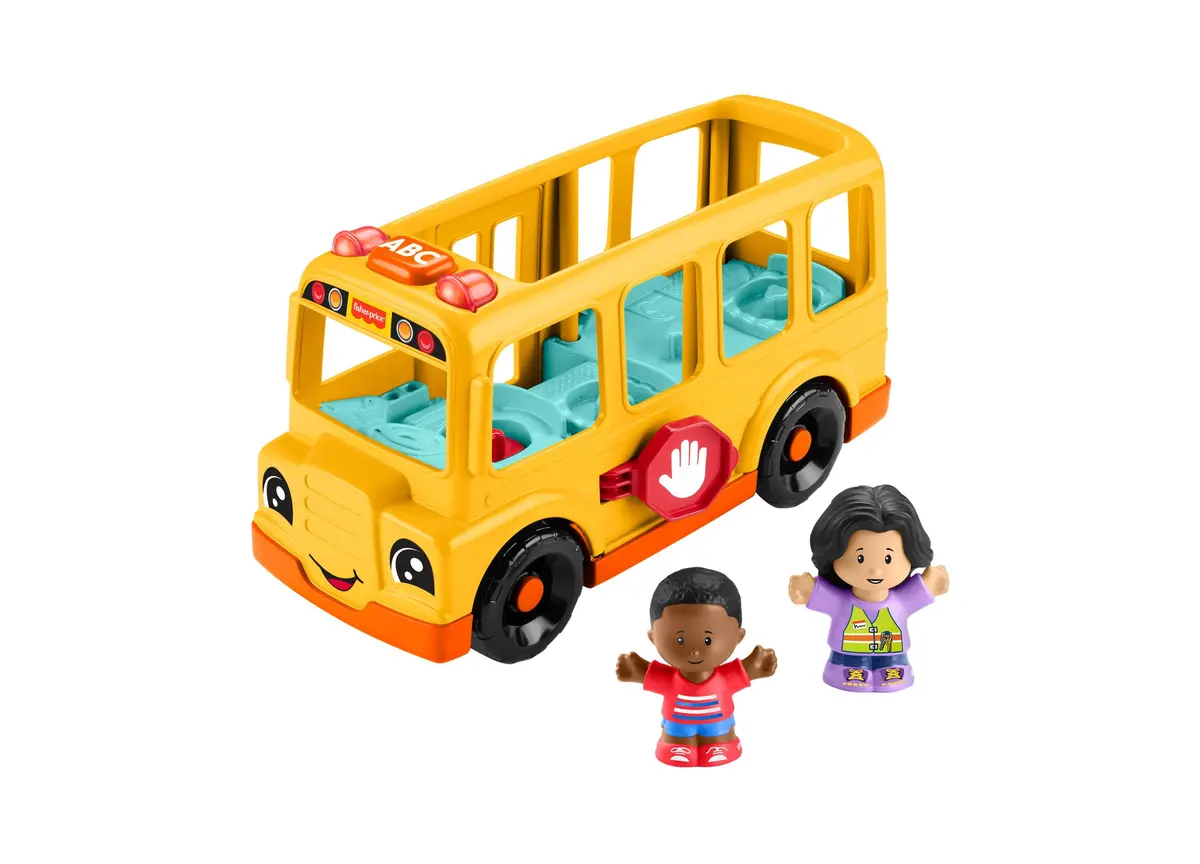 Little Pal Interactive Musical School Bus With Sounds, Lights, And Figures 1