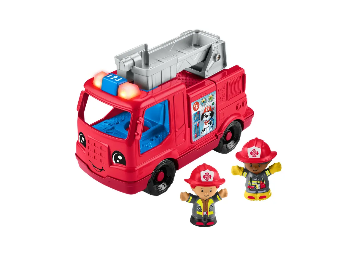 Toys R Us Gigantic Fire Engine Playset For Kids, Red 1