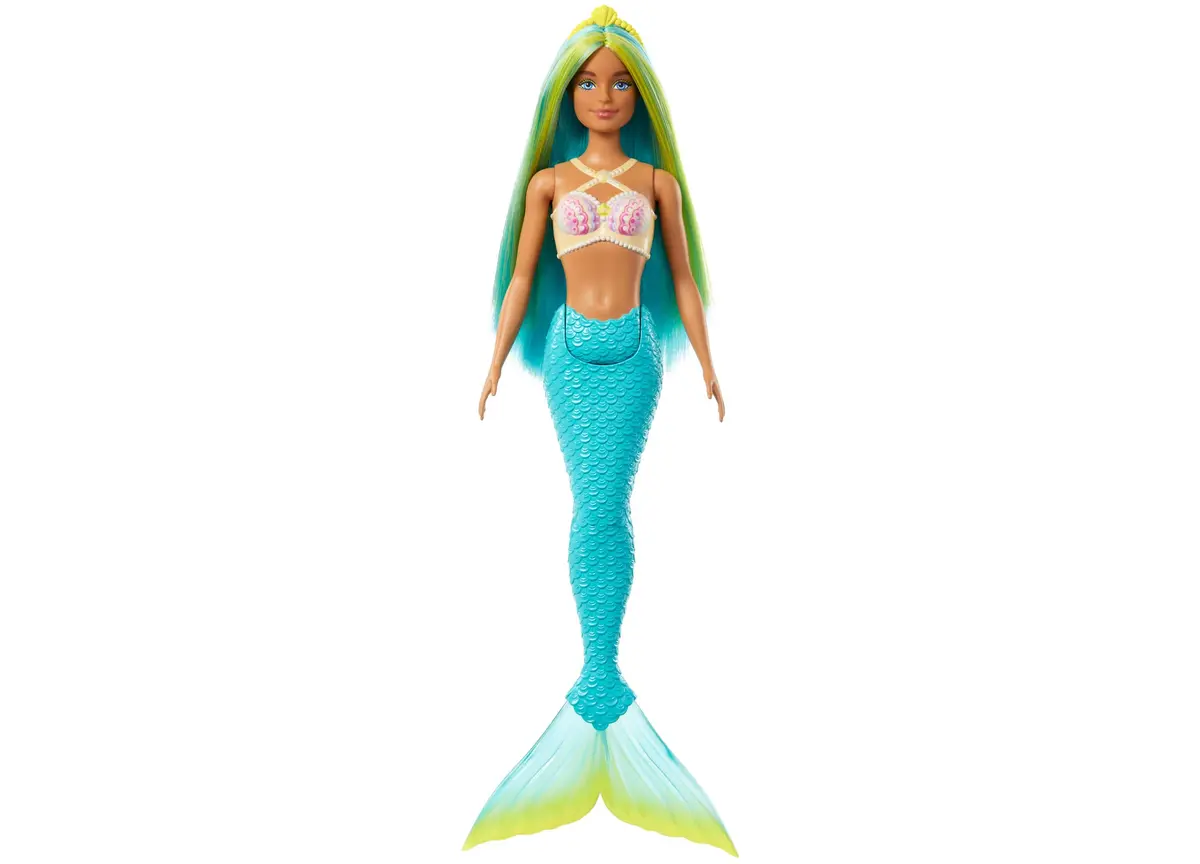 Barbie Color Splash Mermaid Doll - Tropical Tresses 1