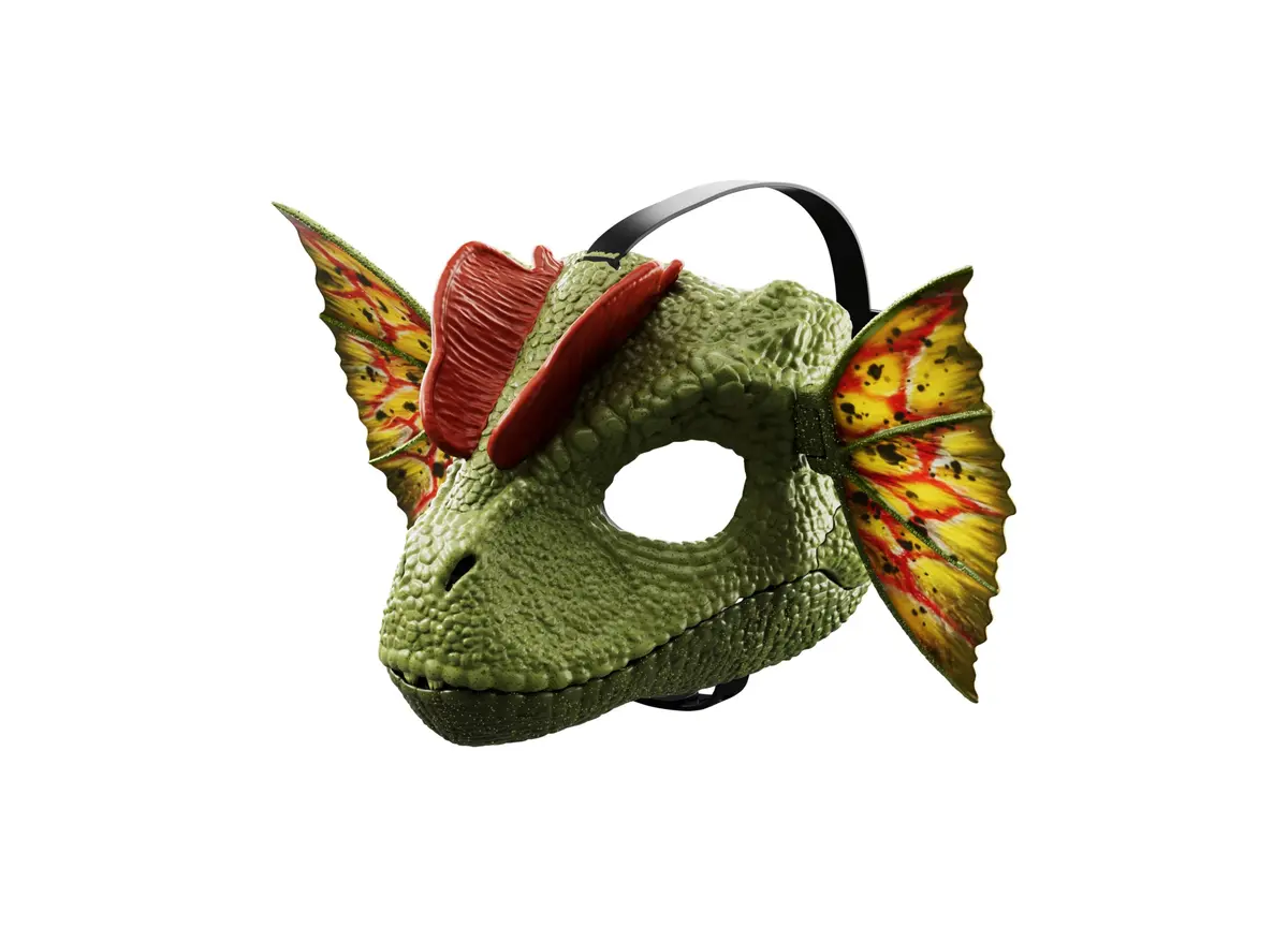 Jurassic World Venom Launchin' Dilophosaurus Sound Mask 1