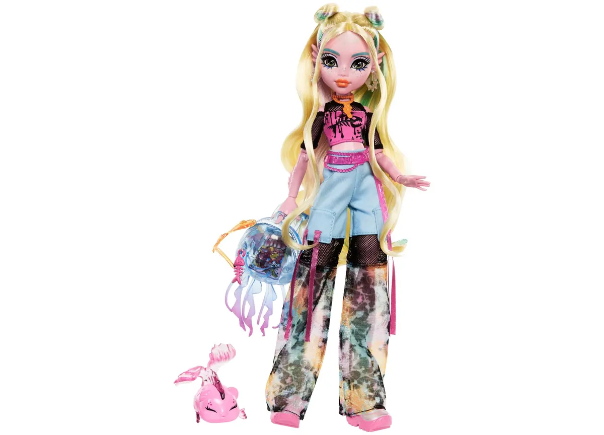 Monster High Fashion Doll - Lagoona Blue With Trendy Outfit 1