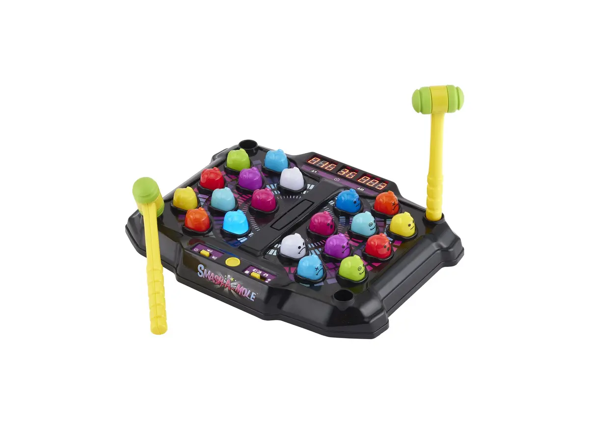 Pavilion Electronic Arcade Smash-A-Mole Game With Multiplayer Fun 1