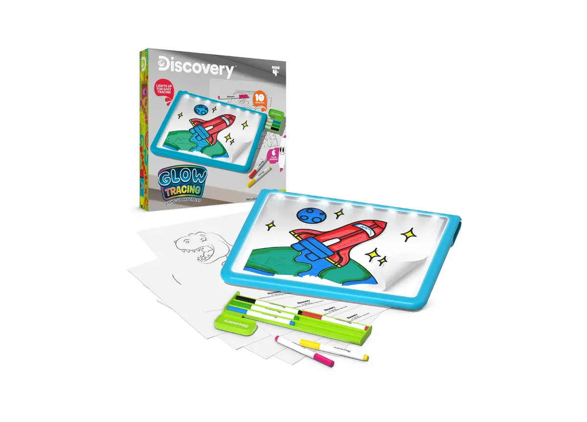Discovery Kids Glow Tracing Light-Up Art Tablet 1