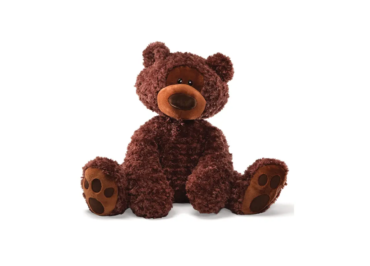 Gund Jumbo 29 Inch Philbin Teddy Bear - Chocolate Plush 1