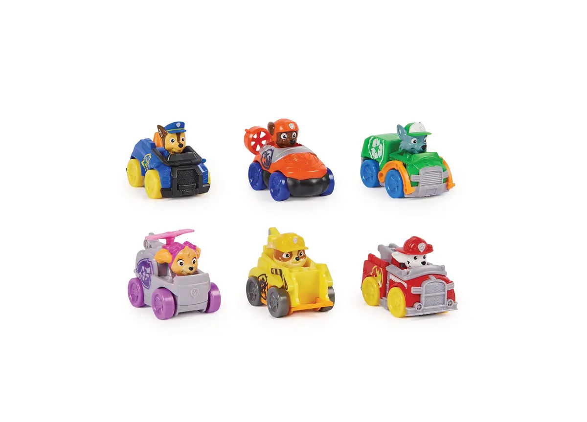 Paw Patrol Rescue Wheels Pup Squad Racers 6-Pack 1