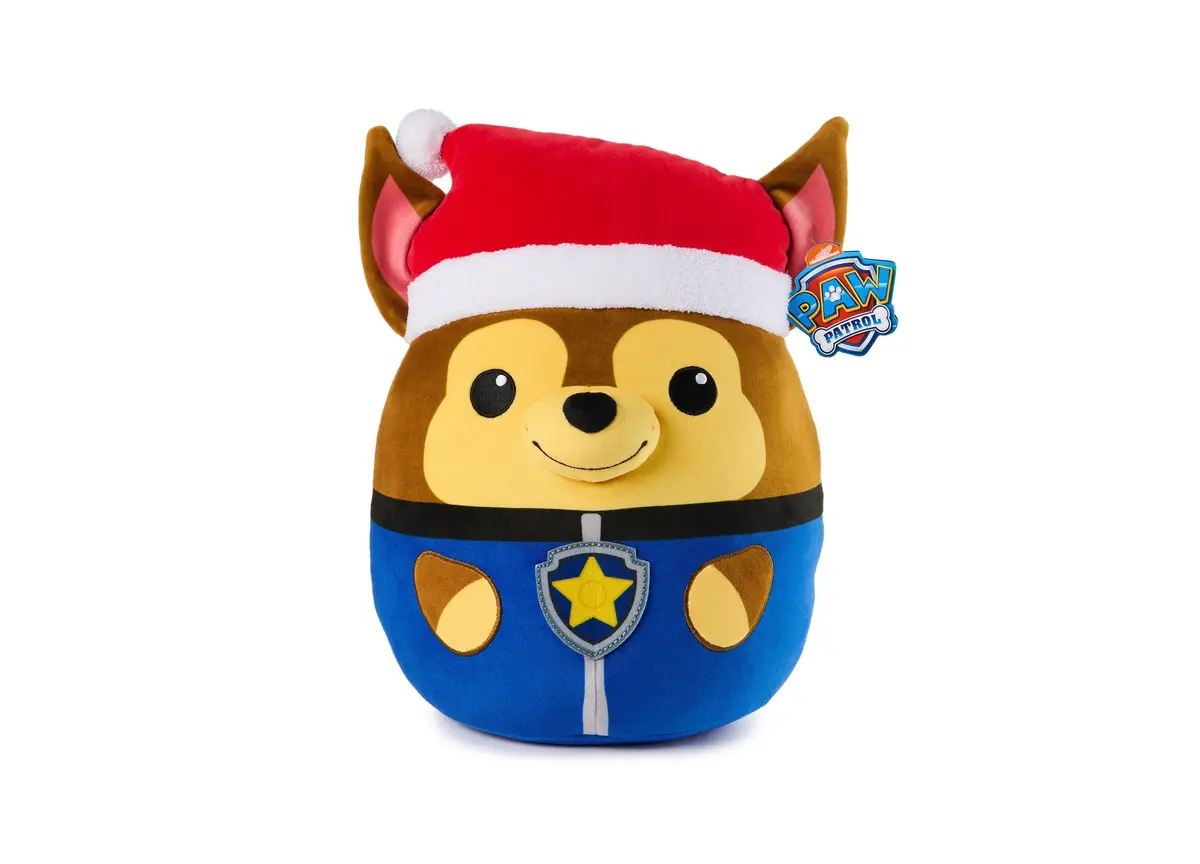 Paw Patrol 12 Inch Winter Holiday Chase Squish Plush 1
