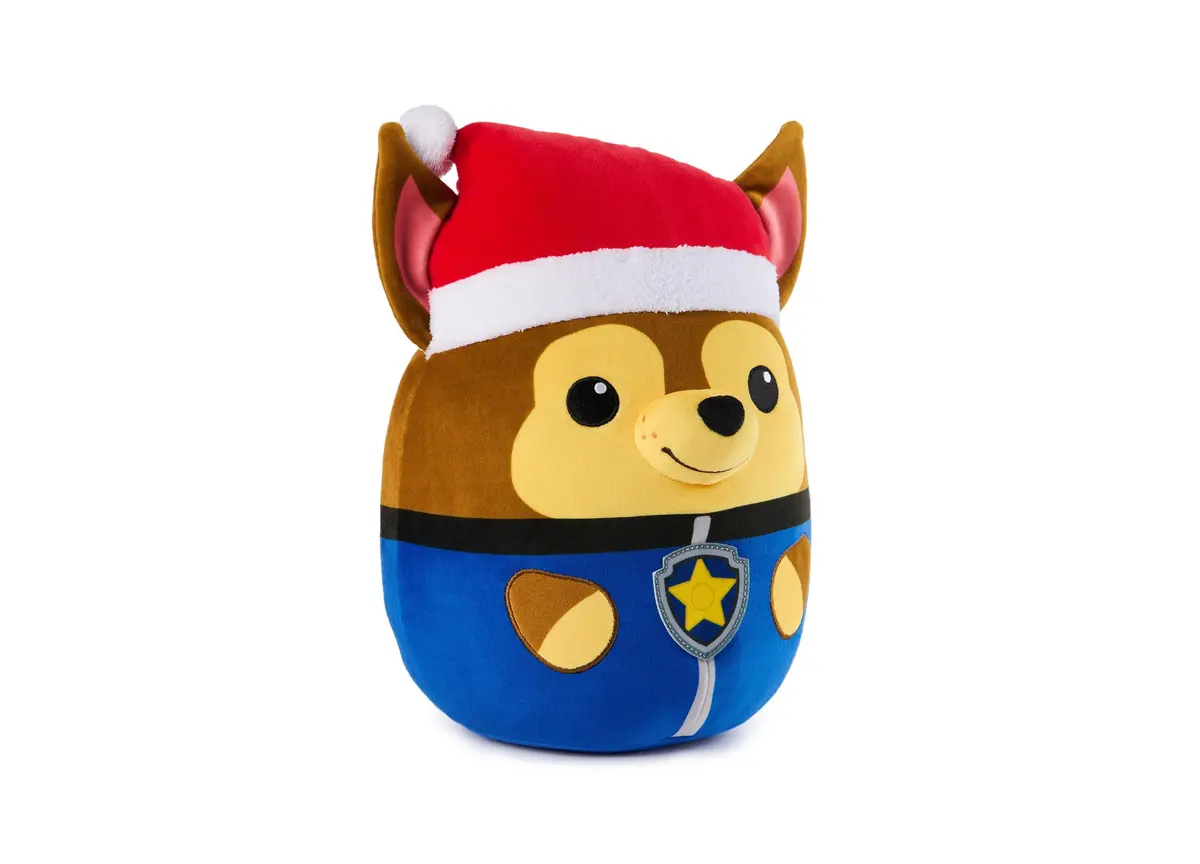Paw Patrol 12 Inch Winter Holiday Chase Squish Plush 2