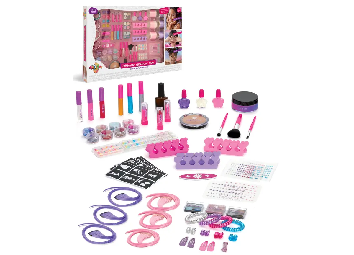 Geoffrey's Toy Box Ultimate Glamour Box Slumber Party Makeover Kit 1