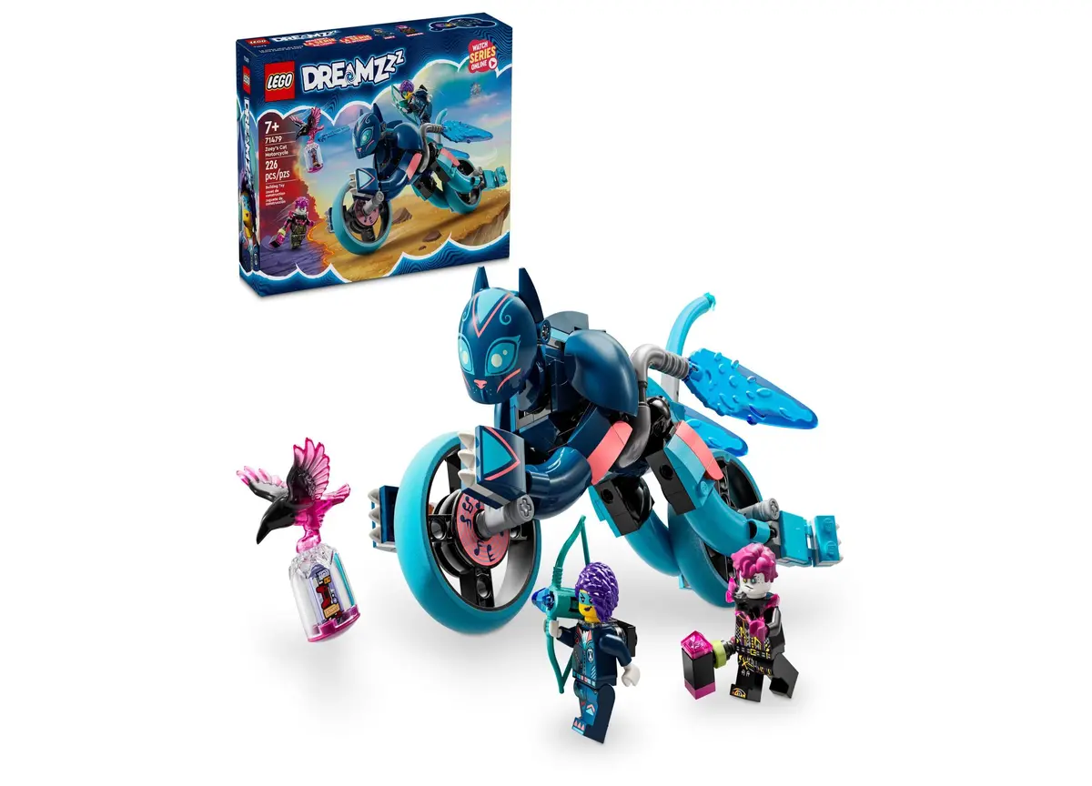Lego® Dreamzzz Zoey’S Cat Motorcycle Bike Toy 71479 Building Set, 226 Pieces 1
