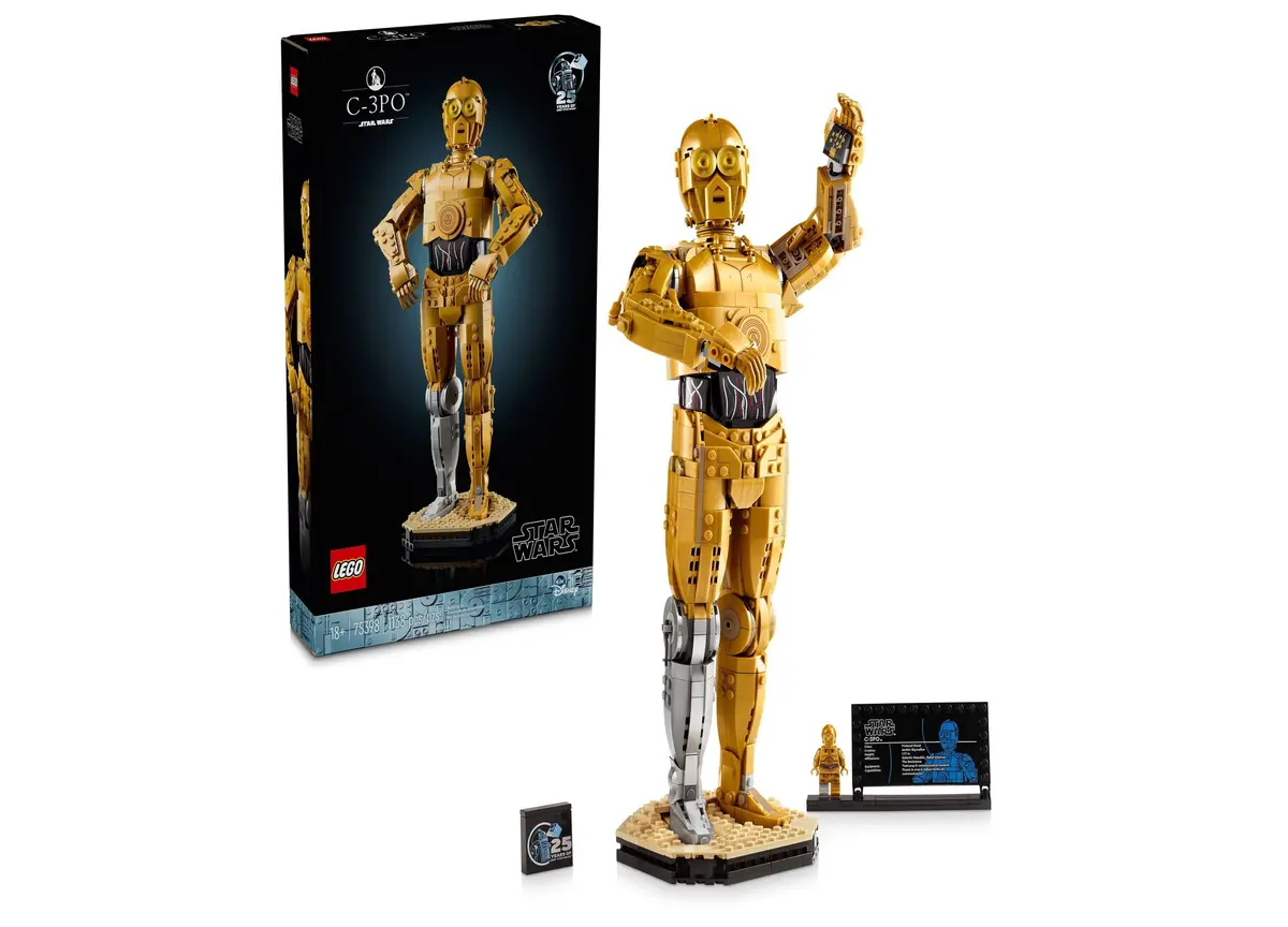 Lego Star Wars C-3Po Buildable Display Figure - 1138 Pieces 1