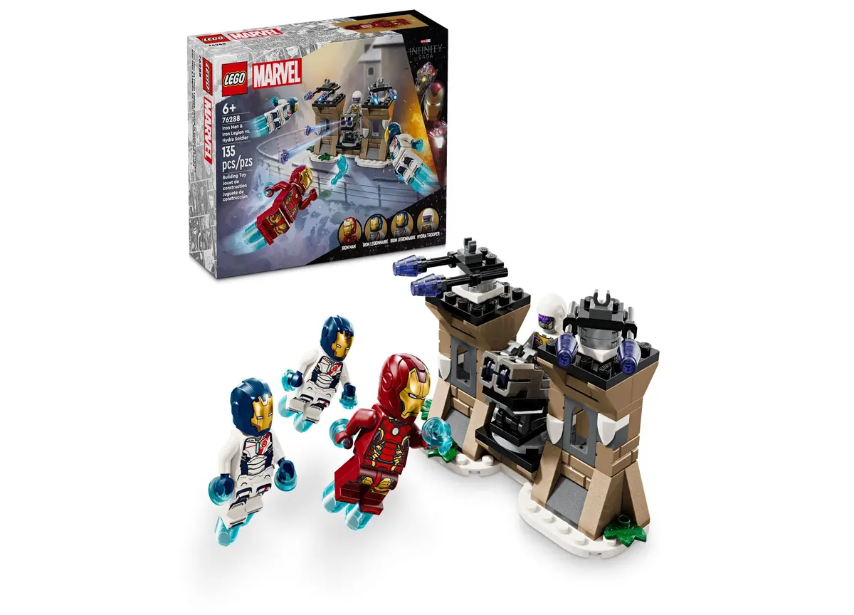 Lego Marvel Iron Man Legion Vs. Hydra Showdown Set 76288 - 135 Pieces 1
