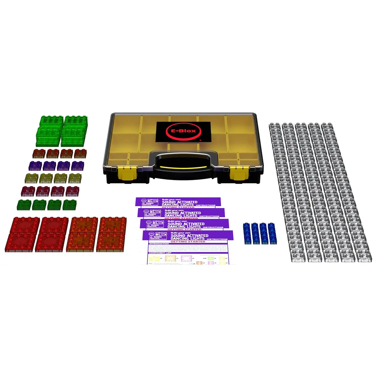 E-Blox Circuit Blox Lights Starter - 128-Piece Interactive Building Set 1