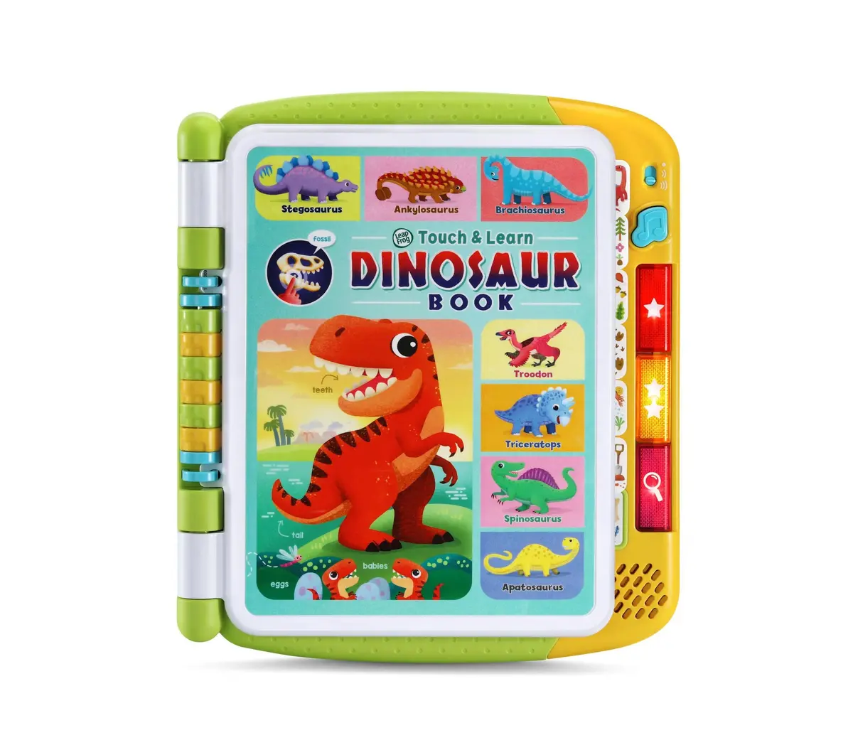 Interactive Dino Discovery Touch & Learn Book - Colorful Prehistoric Learning 1