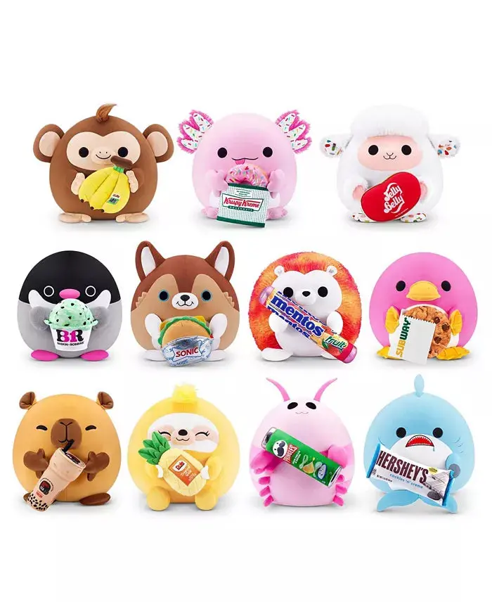 Snackles Series 1 14 Inch Cuddly Plush Toy - Mystery Snack Pairing 1