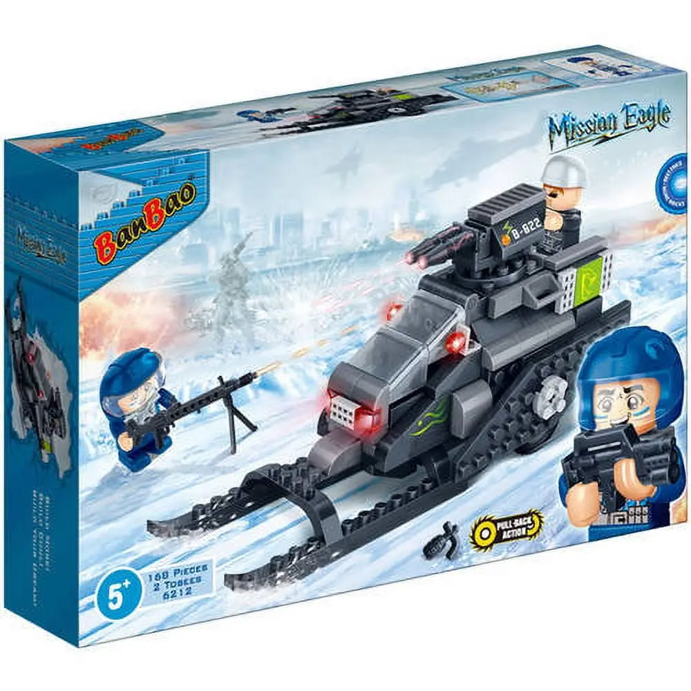 Banbao Mission Eagle Snow Trooper 168-Piece Building Kit 1