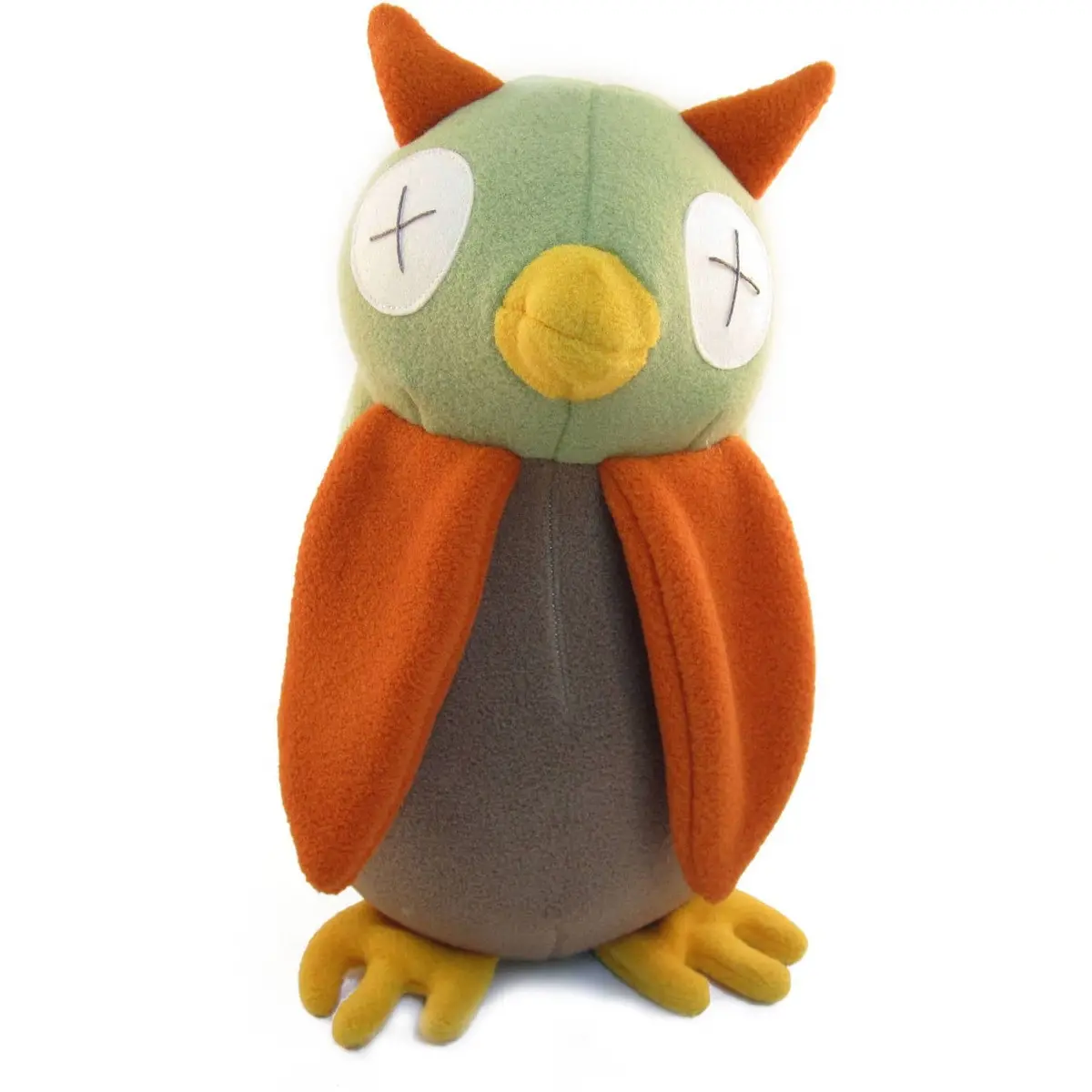 Cate & Levi 20 Inch Eco-Friendly Softy Owl Stuffed Animal - Handcrafted Plush 1