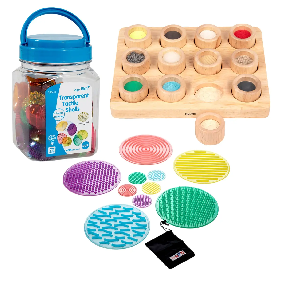 Learning Advantage Sensory Tactile Kit - Educational Toy For Tactile Learning 1