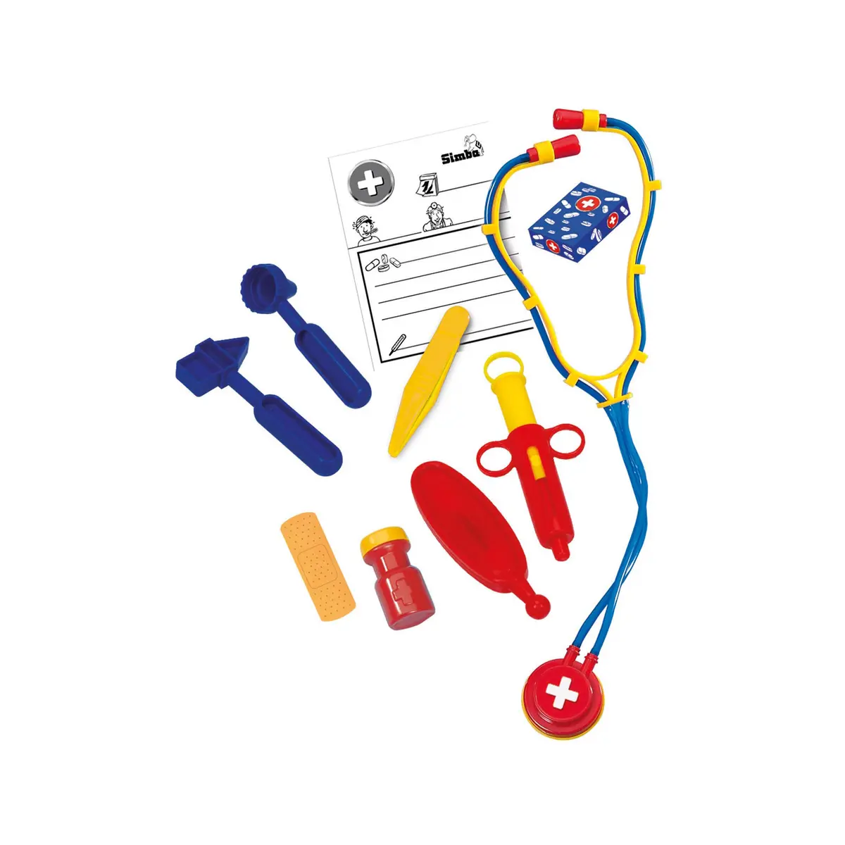 Simba Doctor Case Playset - 10-Piece Medical Kit For Kids 1