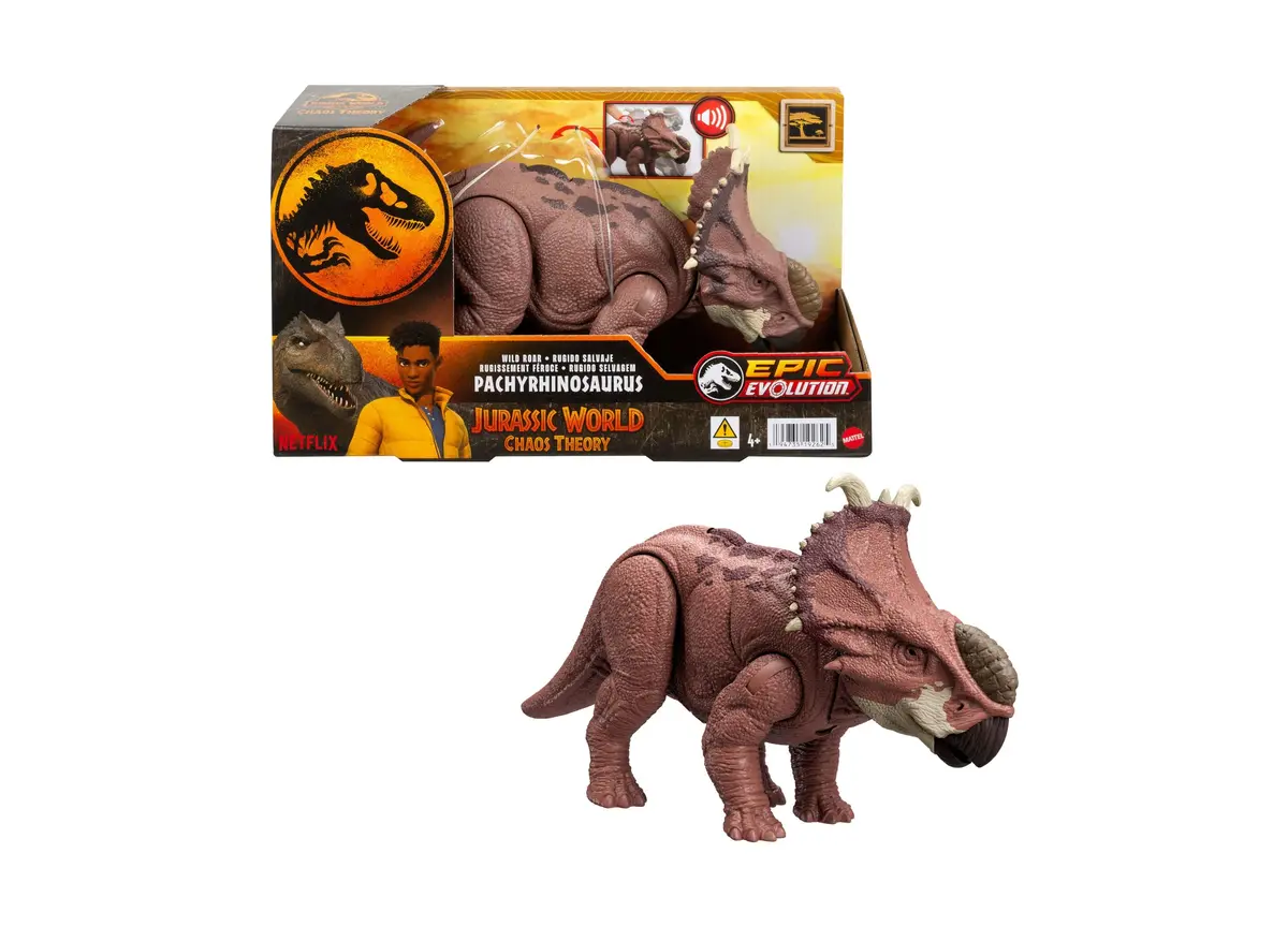Jurassic Park Wild Roar 10 Inch Action Figure - Pachyrhinosaurus 1