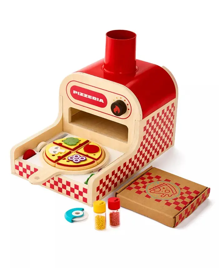 Geoffrey's Toy Box Bake Slice Pizza Oven Playset 1