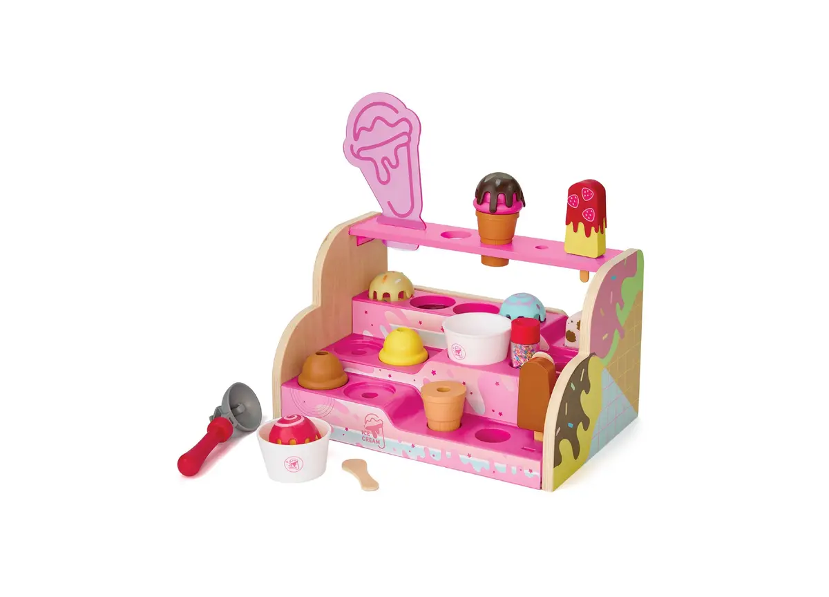 Geoffrey's Toy Box Scoop Top Ice Cream Counter Playset 1