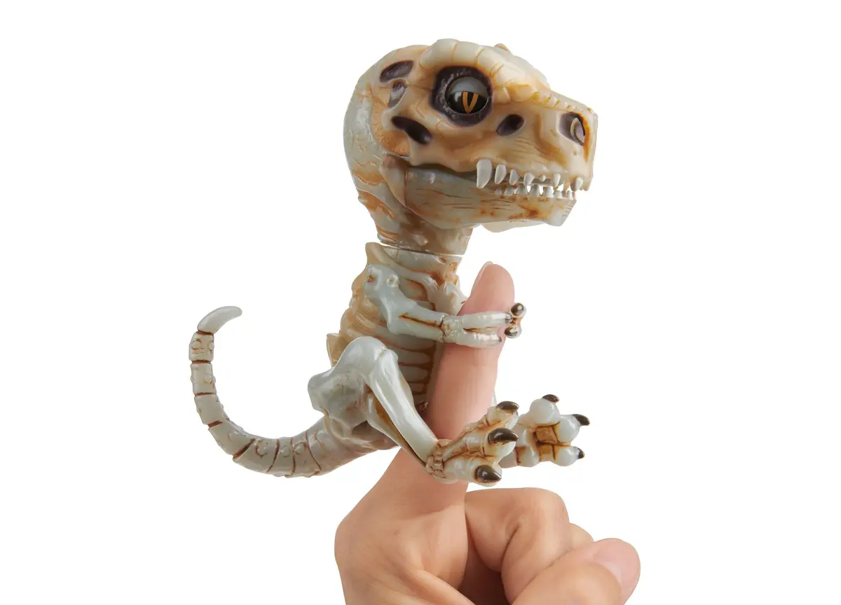 Untamed Skeleton Dino Fingerlings Doom - Multi-Color Wowwee Exclusive For Macy's 1