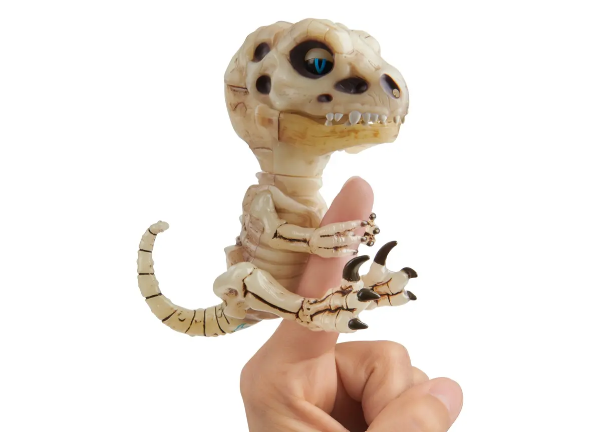 Untamed Skeleton Dino Boneheads By Fingerlings Gloom - Wowwee Exclusive 1