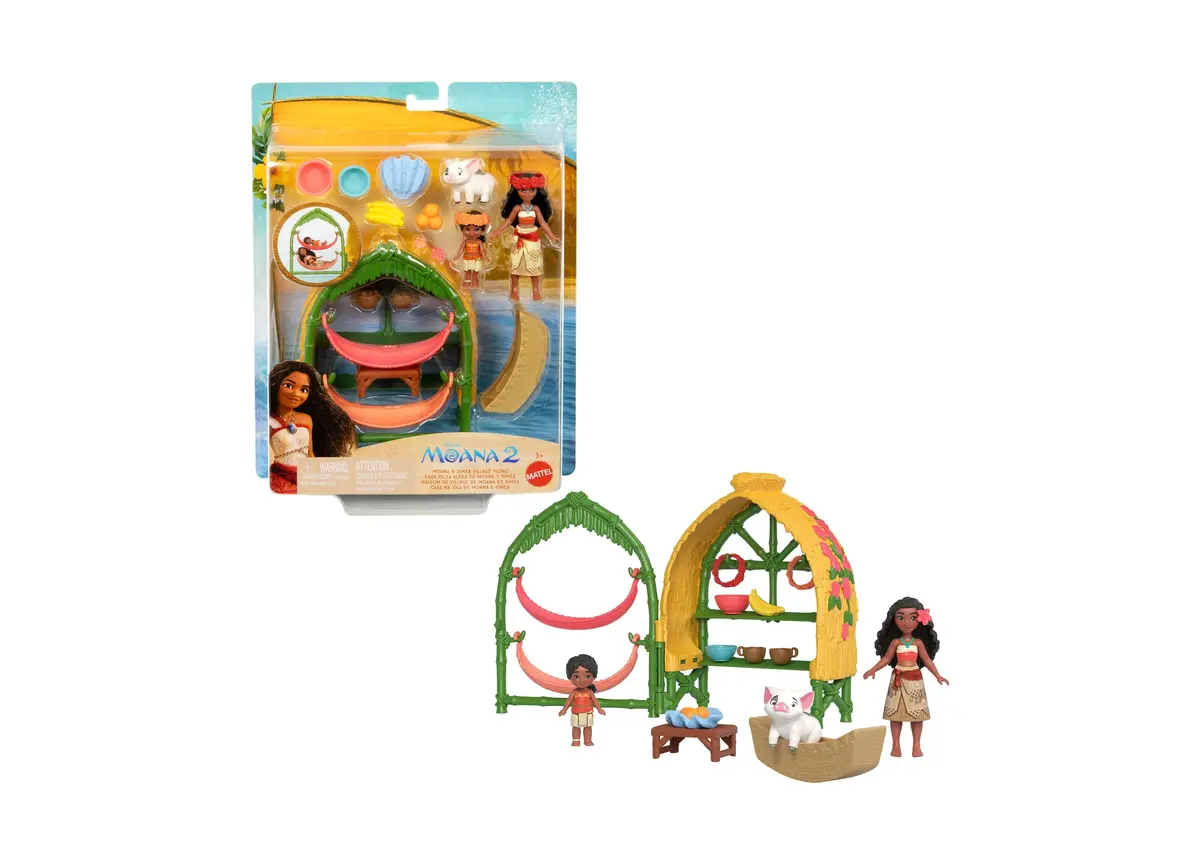 Disney Princess Moana 2 Simea Village Home Playset 1