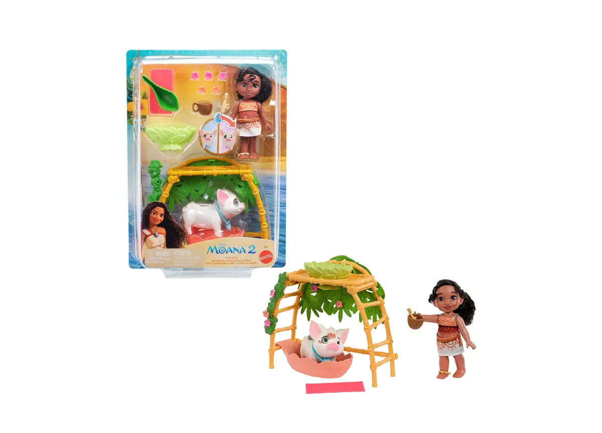 Disney Princess Moana 2 - Simea And Pua Bathtime Fun Playset 1