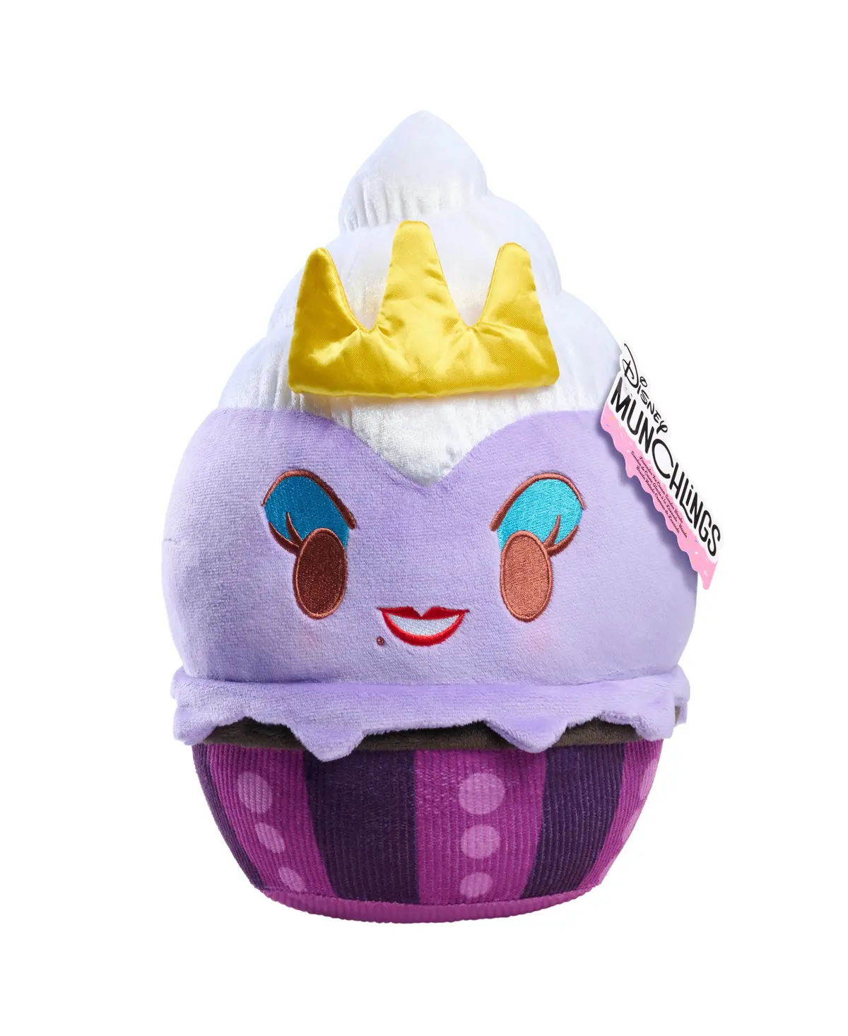 Disney Munchlings 10 Inch Large Lavender Ice Cream Sundae Ursula Plush 1